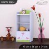 Regál Happy RN04 - medvídek se srdcem (Barva bílá)