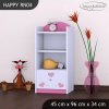 Regál Happy RN04 - medvídek se srdcem (Barva bílá)
