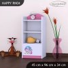 Regál Happy RN04 - motýlek (Barva bílá)