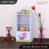 Regál Happy RN04 - mořská víla (Barva bílá)