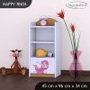 Regál Happy RN04 - mořská víla (Barva bílá)