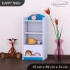 Regál Happy RN04 - safari (Barva bílá)