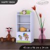 Regál Happy RN04 - šťastný medvídek (Barva bílá)