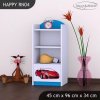 Regál Happy RN04 -  závod (Barva bílá)