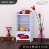 Regál Happy RN04 -  závod (Barva bílá)