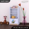 Regál Happy RN04 -  usměvavá včelka (Barva bílá)