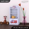 Regál Happy RN04 -  hasičské auto (Barva bílá)
