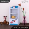 Regál Happy RN04 -  závod F1 (Barva bílá)