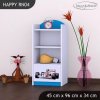 Regál Happy RN04 -  formule (Barva bílá)