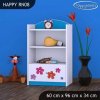 Regál Happy RN08 - delfín (Barva bílá)