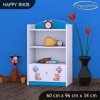 Regál Happy RN08 - medvídci s balónky (Barva bílá)