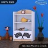 Regál Happy RN08 - ferrari (Barva bílá)