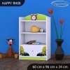 Regál Happy RN08 - bagr (Barva bílá)