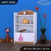 Regál Happy RN08 - princezna s koníkem (Barva bílá)