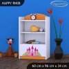 Regál Happy RN08 - princezna se zámkem (Barva bílá)