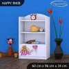 Regál Happy RN08 - pejsek a srdce (Barva bílá)