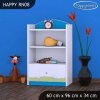 Regál Happy RN08 - modrý medvídek (Barva bílá)