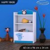 Regál Happy RN08 - modrý slon (Barva bílá)