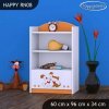 Regál Happy RN08 - pejsek a kočička (Barva bílá)