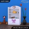 Regál Happy RN08 - pejsek s mašlí (Barva bílá)