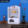 Regál Happy RN08 -policie (Barva bílá)