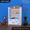 Regál Happy RN08 - letadlo (Barva bílá)