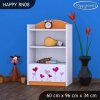 Regál Happy RN08 - srdíčka (Barva bílá)