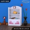 Regál Happy RN08 - zpívající auto (Barva bílá)