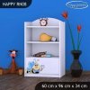 Regál Happy RN08 - usměvavá včelka (Barva bílá)