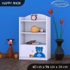 Regál Happy RN08 - veselý medvídek (Barva bílá)