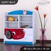 Regál Happy RN10 - pohádkové auto (Barva bílá)