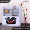 Regál Happy RN10 - ferrari (Barva bílá)