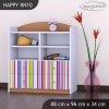 Regál Happy RN10 - barevné pásky (Barva bílá)