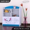 Regál Happy RN10 - bílá kočička (Barva bílá)