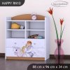 Regál Happy RN10 - princ na bílém koni (Barva bílá)