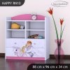 Regál Happy RN10 - princ na bílém koni (Barva bílá)