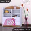 Regál Happy RN10 - princezna s koníkem (Barva bílá)