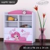 Regál Happy RN10 - víla s motýlkami (Barva bílá)