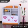 Regál Happy RN10 - víla se srdcem (Barva bílá)