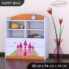 Regál Happy RN10 - princezna se zámkem (Barva bílá)