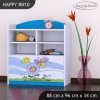 Regál Happy RN10 - motýl s květinou (Barva bílá)