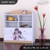 Regál Happy RN10 - monster toralei (Barva bílá)