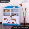 Regál Happy RN10 - pejsek a kočička (Barva bílá)