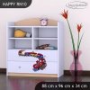 Regál Happy RN10 - vláček (Barva bílá)