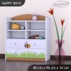 Regál Happy RN10 - včelka (Barva bílá)