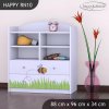 Regál Happy RN10 - včelka (Barva bílá)