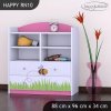 Regál Happy RN10 - včelka (Barva bílá)