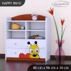Regál Happy RN10 - včelka se srdcem (Barva bílá)