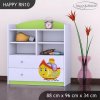 Regál Happy RN10 - loď (Barva bílá)