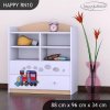 Regál Happy RN10 - super lokomotiva (Barva bílá)